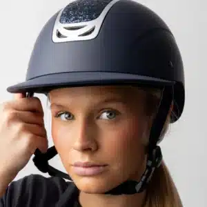 Kask jeździecki Arix II z ozdobą z kryształów r. 55-57